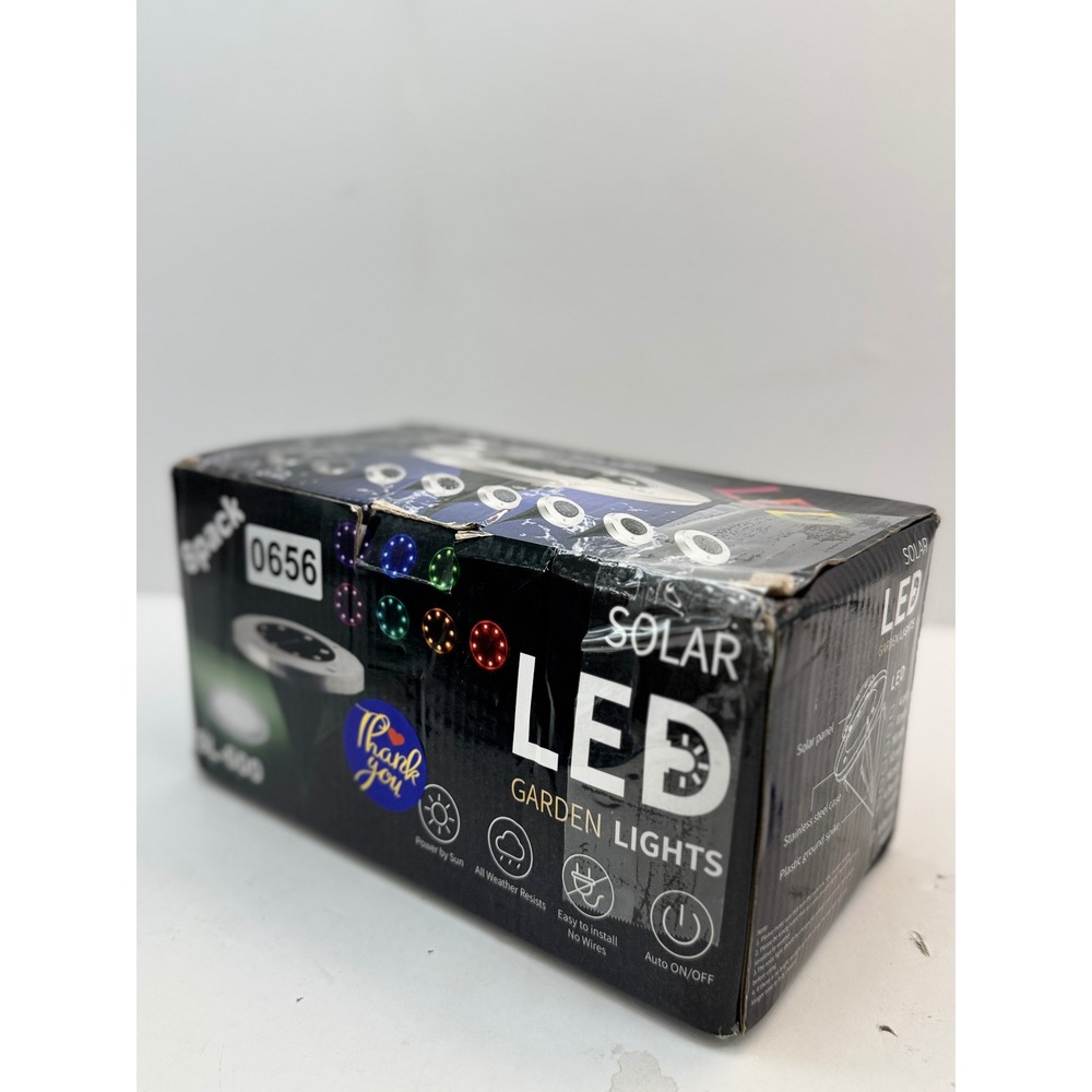Solar LED Garden Lights Home 8 Pack Multi-Color - Picture 3 of 3